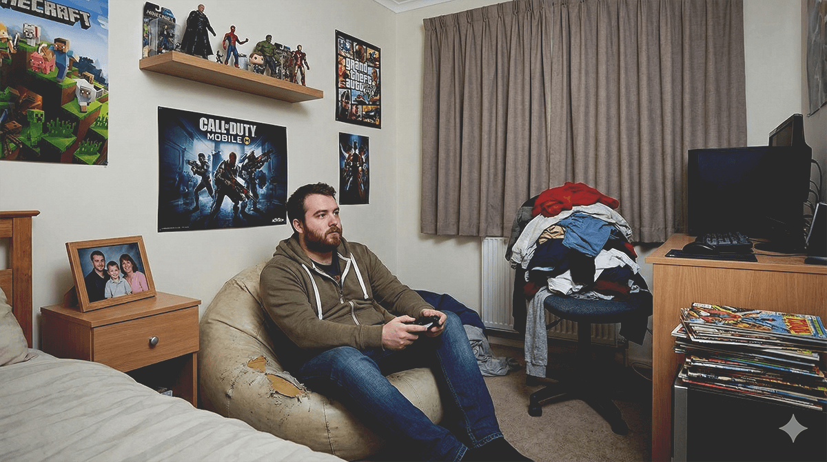 Filho adulto que não sai de casa: a culpa é dos pais